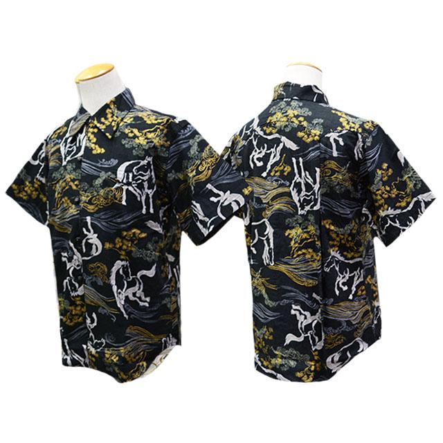 全2色【BLACK SIGN/ブラックサイン】2026SS「Geronimo Shirt”Raging