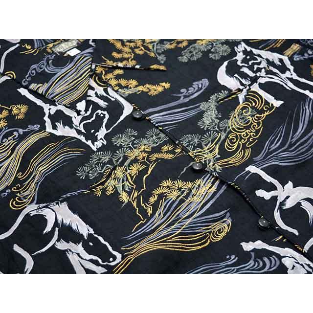 全2色【BLACK SIGN/ブラックサイン】2026SS「Geronimo Shirt”Raging