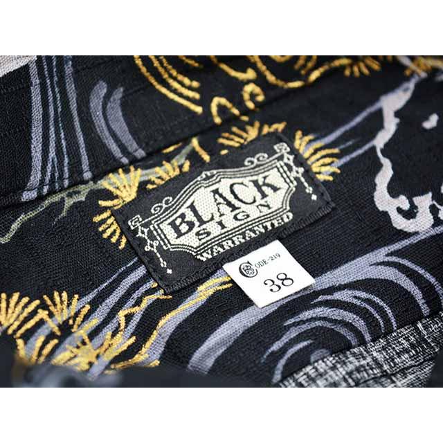 全2色【BLACK SIGN/ブラックサイン】2026SS「Geronimo Shirt”Raging