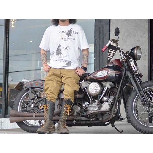 BLACK SIGN/ブラックサイン】「Khaki Chino Sheriff Breeches/カーキチ