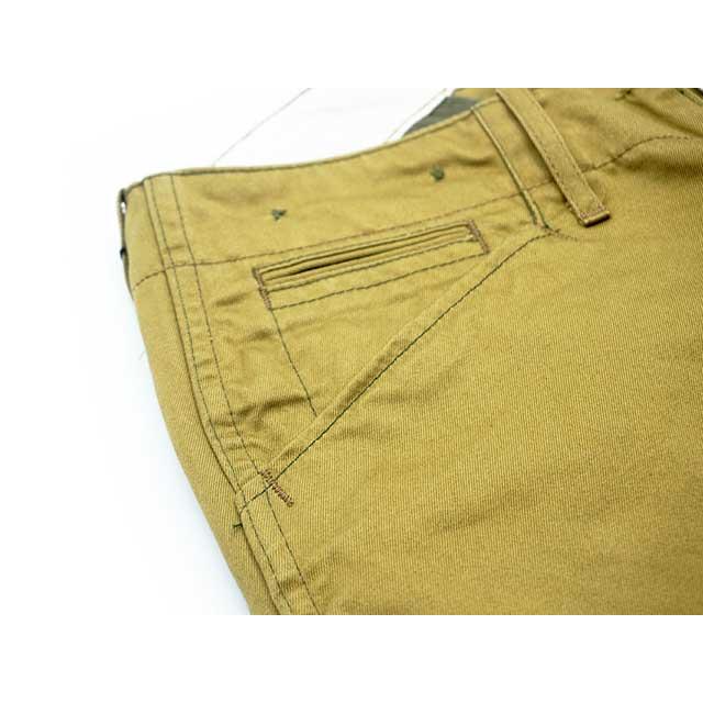 BLACK SIGN/ブラックサイン】「Khaki Chino Sheriff Breeches/カーキチ
