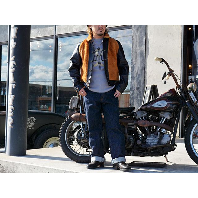 BLACK SIGN/ブラックサイン】「14oz BS Denim Pants”Wide Straight”/14