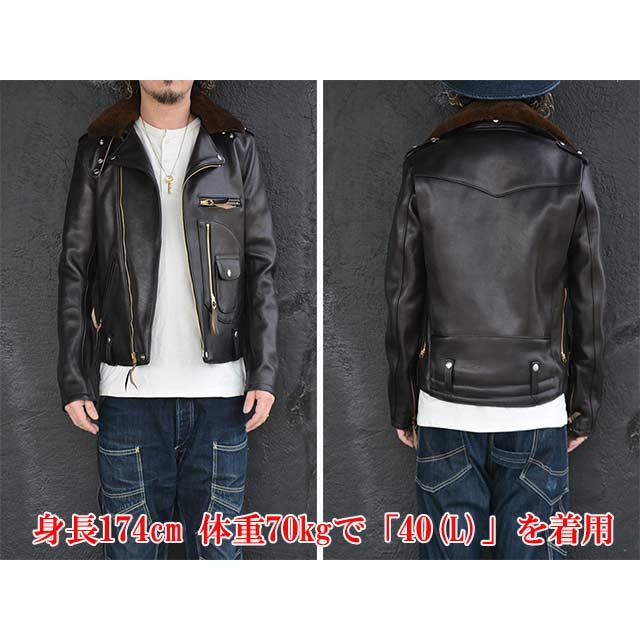 BOOTES/ボーテス】「D-Pocket Double Riders Jacket”Aurochs”/D