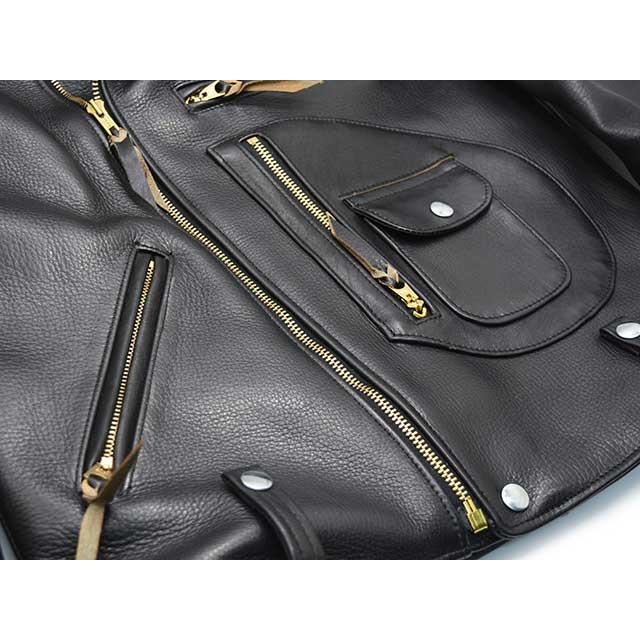 BOOTES/ボーテス】「D-Pocket Double Riders Jacket”Aurochs”/D
