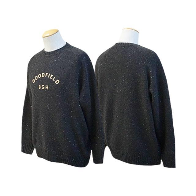 BY GLADHAND/バイグラッドハンド】2023AW「Nep Crew Neck Sweater”GOOD