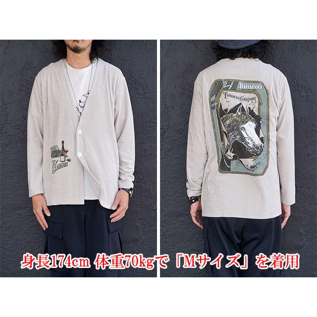 BY GLADHAND/バイグラッドハンド】2023SS「Horse Head Cardigan/ホース 