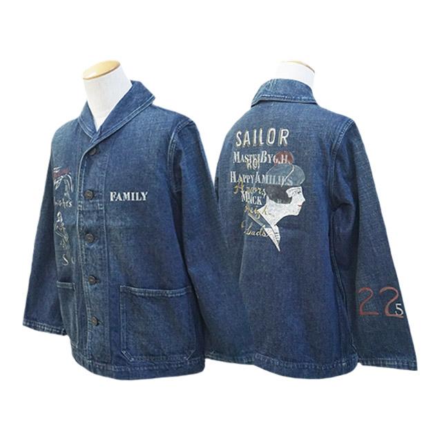 BY GLADHAND/バイグラッドハンド】2024SS「Jack Tar Shawl Jacket”HAND  