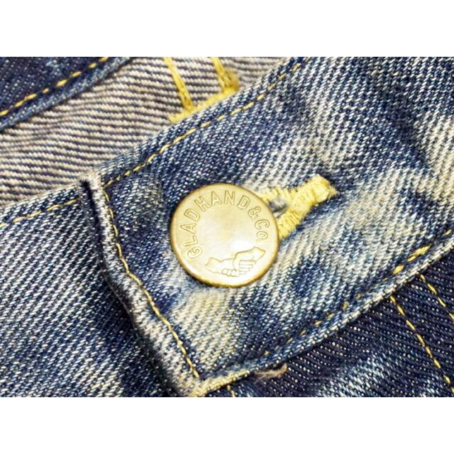 BY GLADHAND/バイグラッドハンド】「Gladden Denim Pants”Type-4 A