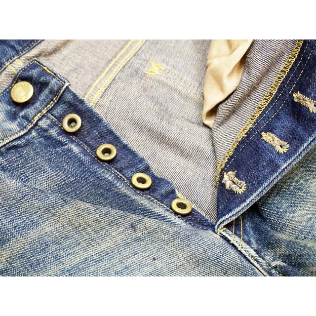 BY GLADHAND/バイグラッドハンド】「Gladden Denim Pants”Type-4(V.F