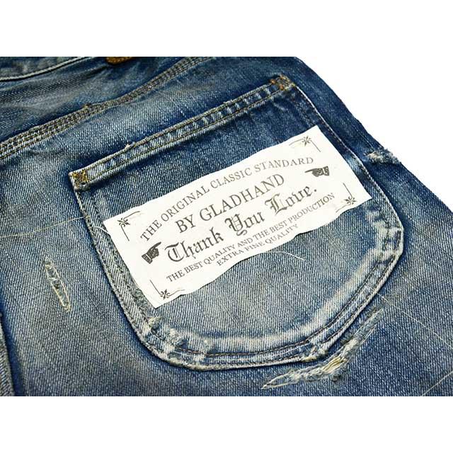 BY GLADHAND/バイグラッドハンド】「Gladden Denim Pants”Type-1