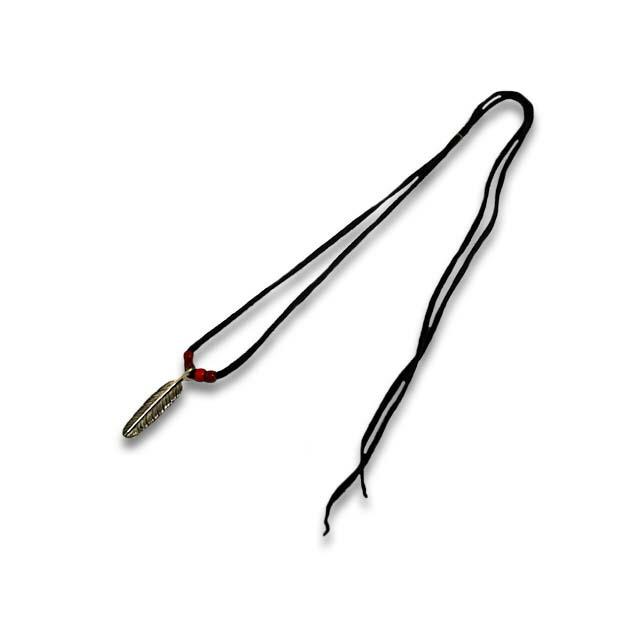 CHOOKE/チョーク】「Silver Dollar Feather Pendant Top”Straight