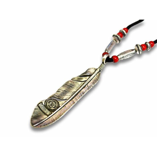 CHOOKE/チョーク】「Special Peace Feather Pendant Top”Right