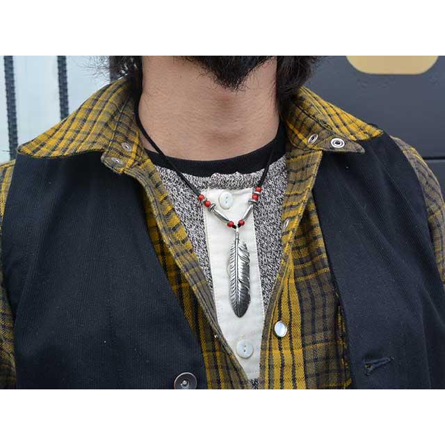 CHOOKE/チョーク】「Special Peace Feather Pendant Top”Right