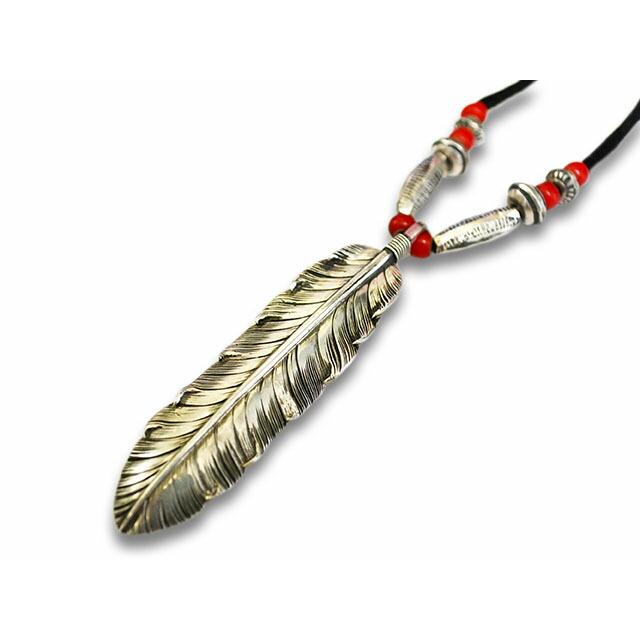 CHOOKE/チョーク】「Special Peace Feather Pendant Top”Straight 
