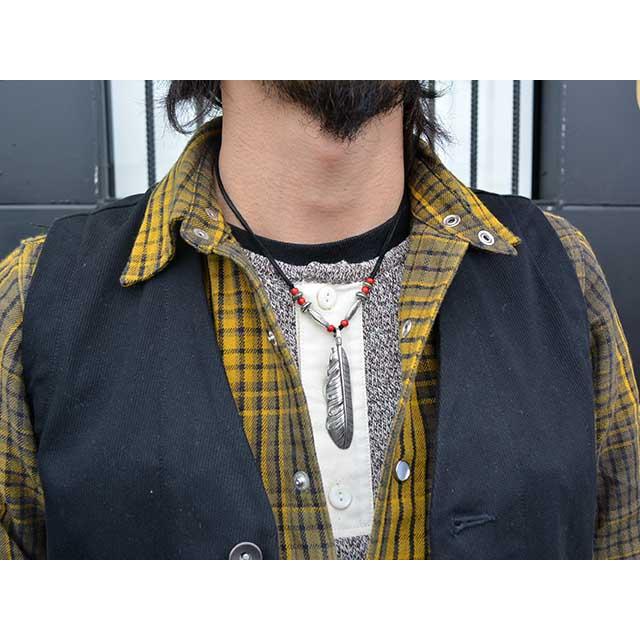 CHOOKE/チョーク】「Special Peace Feather Pendant Top
