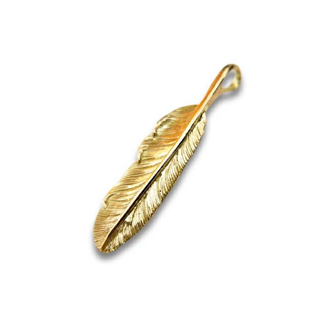 別注【CHOOKE/チョーク】「K10 Drawing Wolf Feather Top/10金