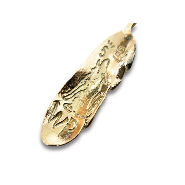 別注【CHOOKE/チョーク】「K10 Drawing Wolf Feather Top/10金