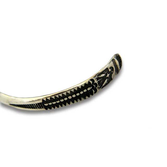 Chooke バングル CHOOKE/チョーク】「Half Round Thunderbird Bangle”Narrow”/ハーフ