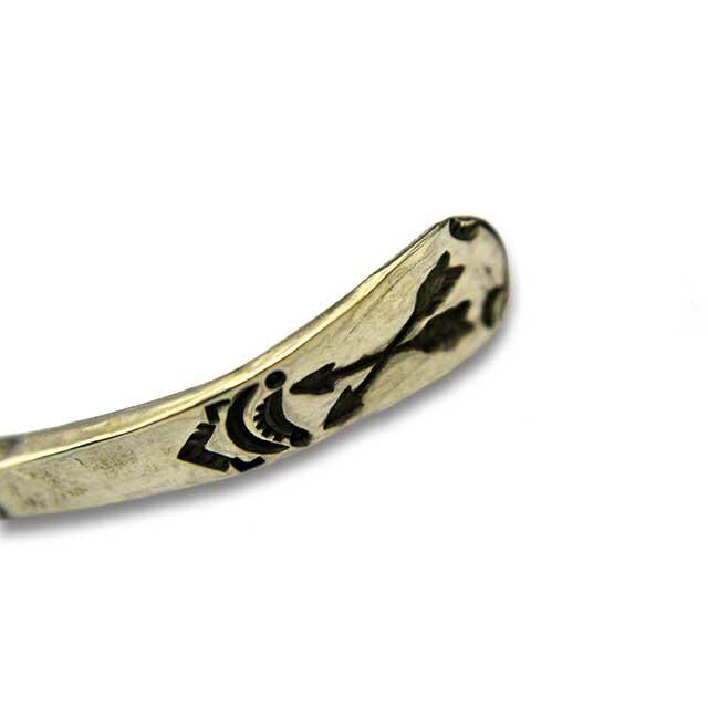 CHOOKE/チョーク】「Twist Crossarrow Arrow Bangle”Narrow”/ツイスト