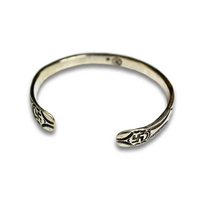 CHOOKE/チョーク】「Square Swastika Bangle”Wide”/スクエア
