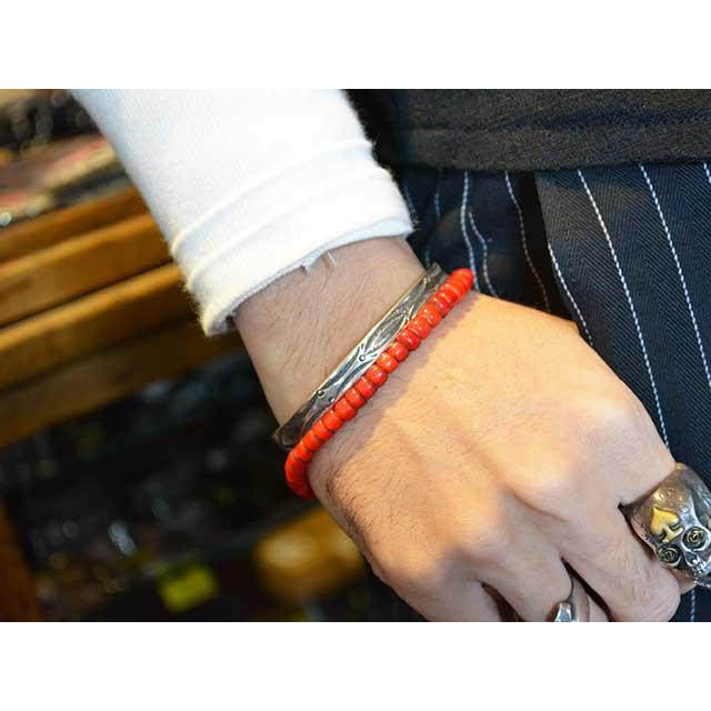 CHOOKE/チョーク】「Square Swastika Bangle”Wide”/スクエア