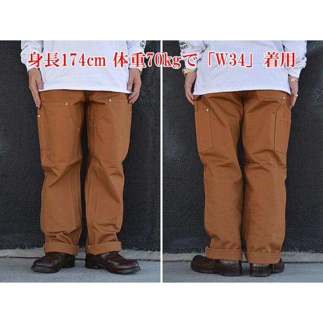 全2色【Carhartt/カーハート】「DOUBLE-FRONT Work Dungaree/ダブルフロントワークダンガリー」(B01)(アメカジ/ストリート/ワーク/アウトドア/ウルフパック) |  | 17