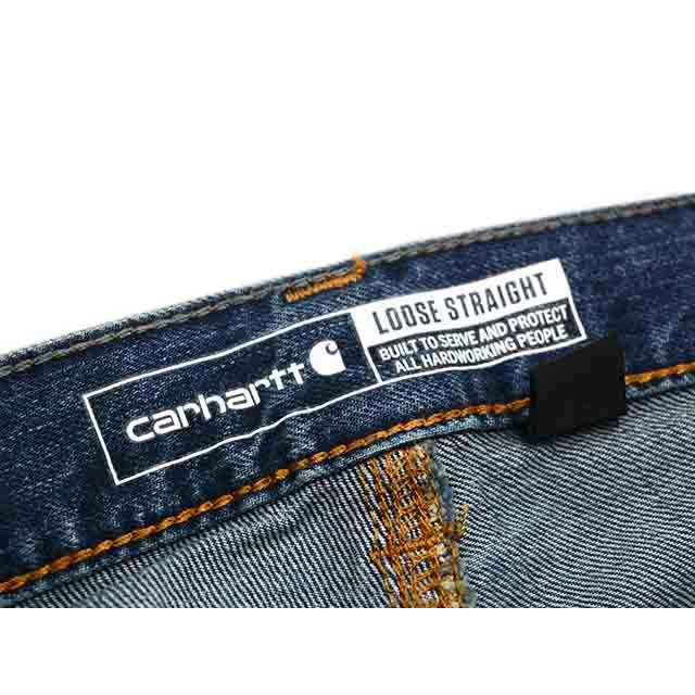 【Carhartt/カーハート】「LOOSE ORIGINAL-FIT Work Jeans/ルーズオリジナル-フィットワークジーンズ」(B13)(アメカジ/ストリート/アウトドア/ウルフパック) |  | 12