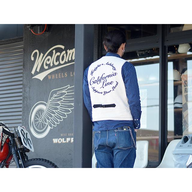 CALIFORNIA LINE/カリフォルニアライン】2023SS「White Duck Work Vest 