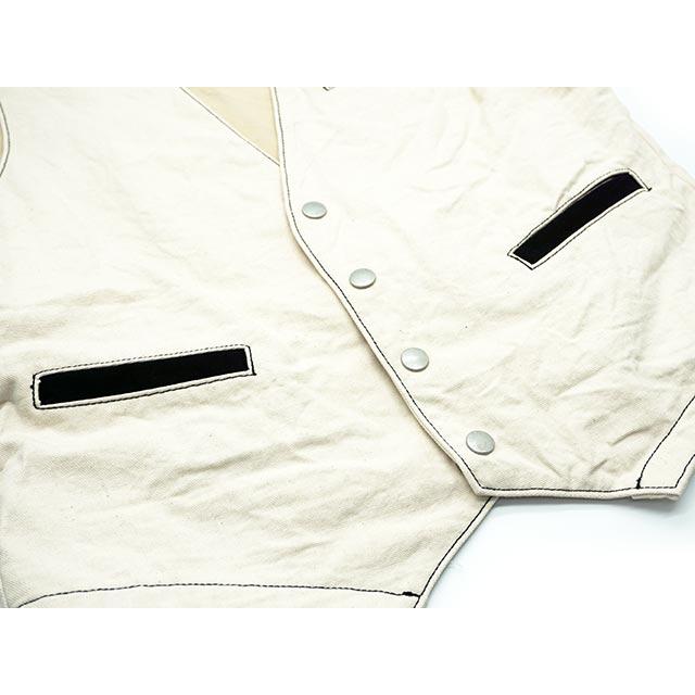 CALIFORNIA LINE/カリフォルニアライン】2023SS「White Duck Work Vest 