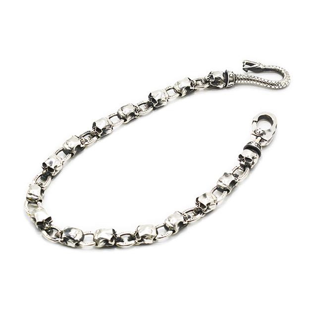 重量感マックス　ドクロウォレットチェーン 重量感マックス ドクロウォレットチェーン 重量感マックス ドクロ