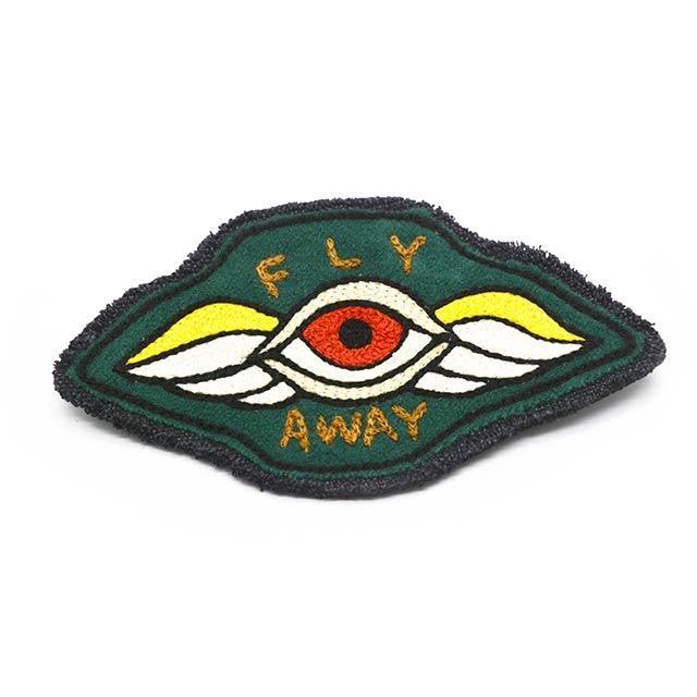 【CLUMBER/クランバー】「Chain Stitch Embroidery Patch”Fly Away”/チェーンステッチエンブロイダリーパッチ”フライアウェイ”」 |  | 02