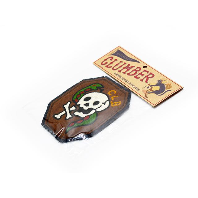 【CLUMBER/クランバー】「Chain Stitch Embroidery Patch”NOZARASHI”/チェーンステッチエンブロイダリーパッチ”ノザラシ”」(ハーレー/ウルフパック) |  | 01