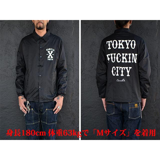 全2色【CAMILLO/カミーロ】2023SS「Nylon Coach Jacket”TOKYO 全2色【CAMILLO/カミーロ】2023SS「Nylon Coach Jacket”TOKYO