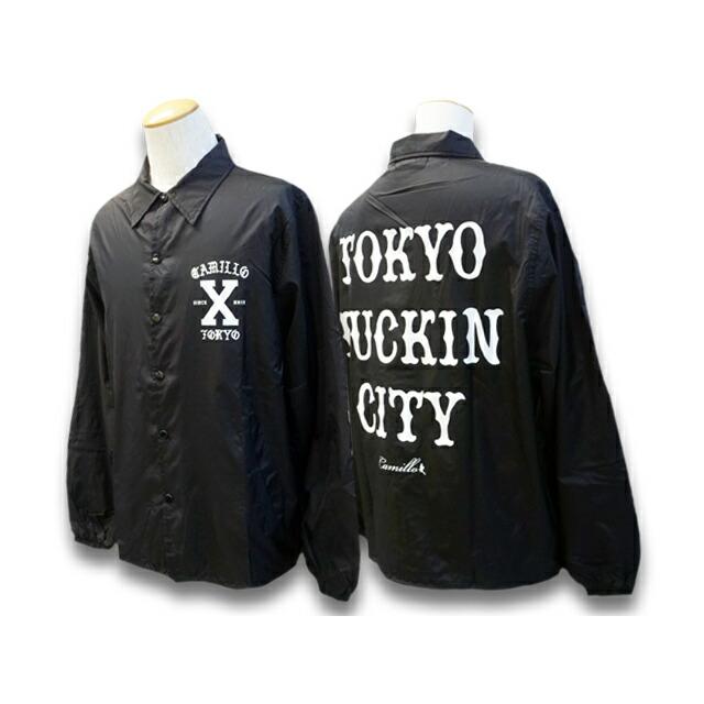 全2色【CAMILLO/カミーロ】2023SS「Nylon Coach Jacket”TOKYO 全2色【CAMILLO/カミーロ】2023SS「Nylon Coach Jacket”TOKYO