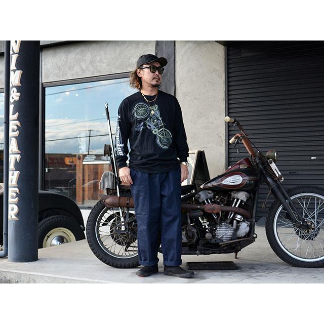 THE CUT-RATE/ザ カットレイト】「Printed L/S Tee”JOHN JORDAN 