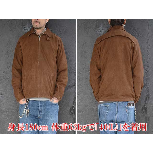 【CWORKS by FINE CREEK&CO/シーワークス バイ ファインクリークアンドコー】「Deerskin Swing Top”David Deer”/スウィングトップ」(CWJK017)の画像