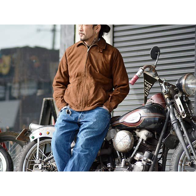 【CWORKS by FINE CREEK&CO/シーワークス バイ ファインクリークアンドコー】「Deerskin Swing Top”David Deer”/スウィングトップ」(CWJK017)の画像