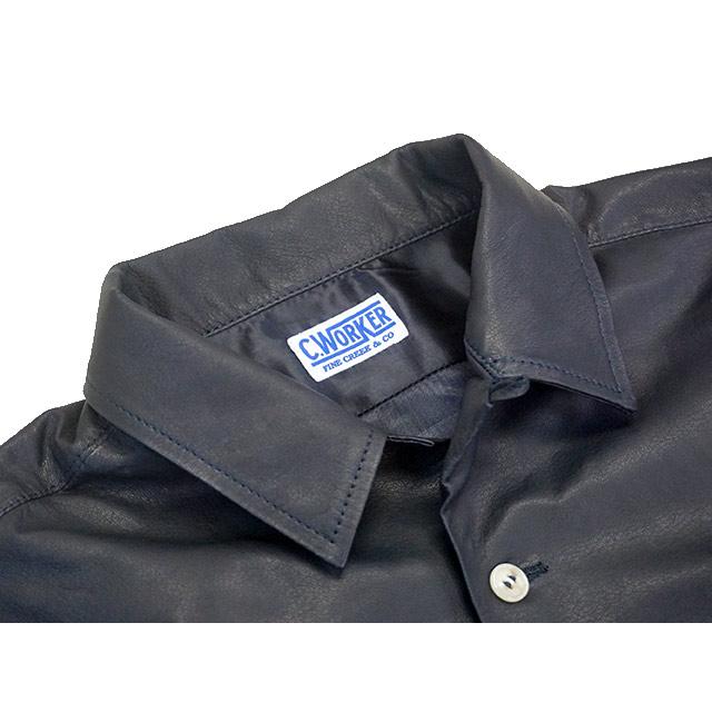 2026年 【CWORKS/シーワークス】2022SS「Deerskin Open Collar Shirts”Positive Three”/ディアスキンオープンカラーシャツ”ポジティブスリー”」(CWST008)アメカジ 【WSO2458935834】(89566円)