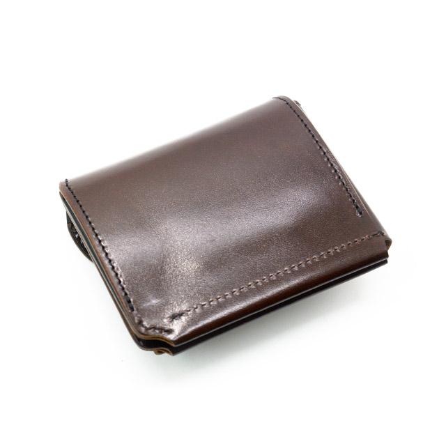 Dual サドルプルアップ ギャルソンコンパクトウォレット池之端銀革店 全2色【Dual by 池之端銀革店/デュアル】「Saddle Pull Up Garcon