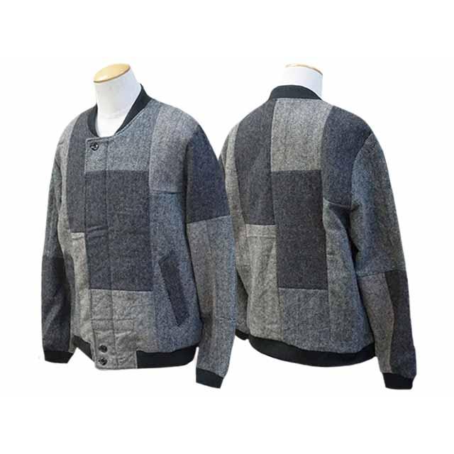 DRESS HIPPY/ドレスヒッピー】2023AW「Harris Patchwork Derby Jacket 
