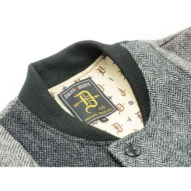 DRESS HIPPY/ドレスヒッピー】2023AW「Harris Patchwork Derby Jacket