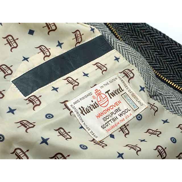 DRESS HIPPY/ドレスヒッピー】2023AW「Harris Patchwork Derby Jacket