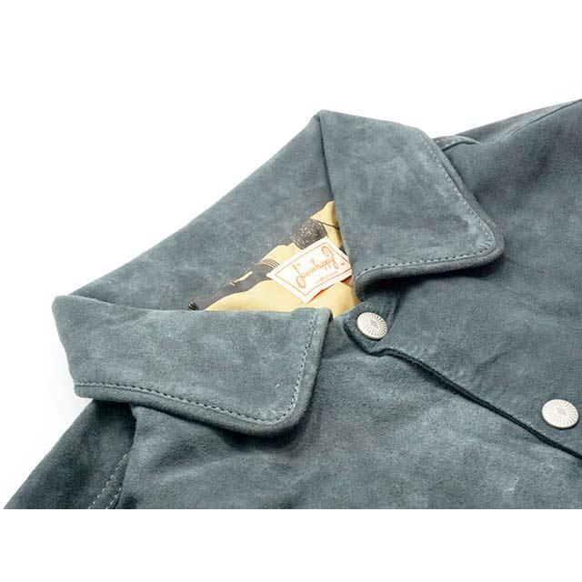 全2色【DRESS HIPPY/ドレスヒッピー】2023AW「Wood Stock Suede Shirt