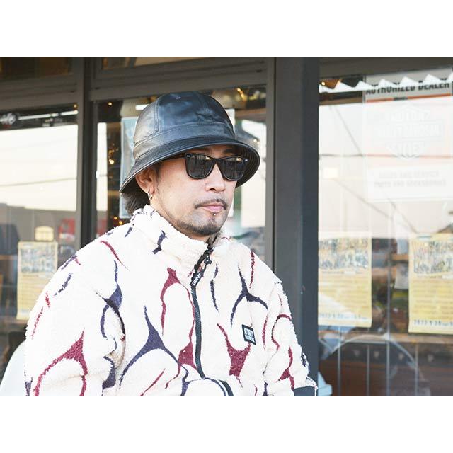 DRESS HIPPY/ドレスヒッピー】2023AW「Vegas Leather Hat/ベガスレザー