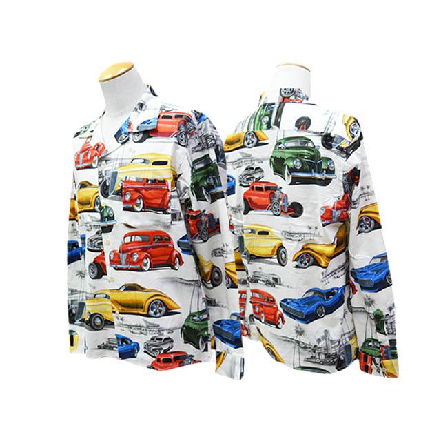 30% OFF)【DRESS HIPPY/ドレスヒッピー】2025AW「Car USA L/S Shirts