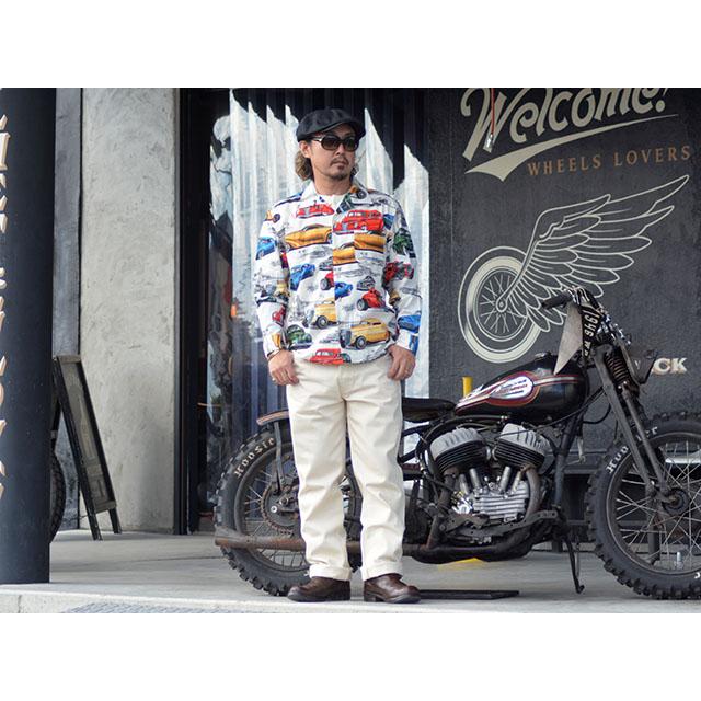 30% OFF)【DRESS HIPPY/ドレスヒッピー】2025AW「Car USA L/S Shirts