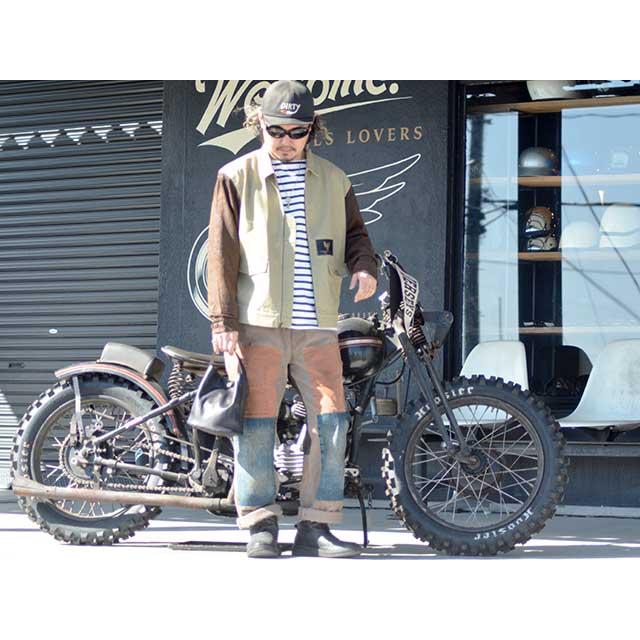 DRESS HIPPY/ドレスヒッピー】「Leather Bucket Bag/レザーバケット