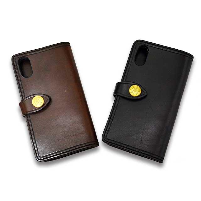 50% OFF)全2色【DRESS HIPPY/ドレスヒッピー】「Leather iPhone Case