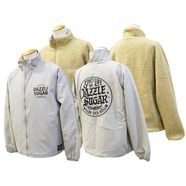 全2色【DAZZLE SUGAR/ダズルシュガー】2024AW「Reversible Boa Jacket