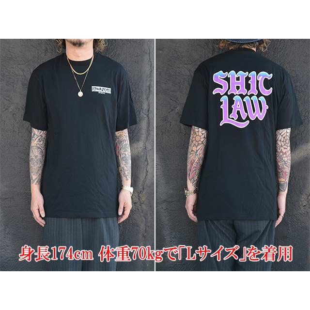 全2色【DAZZLE SUGAR/ダズルシュガー】2026SS「Shit Law Logo S/S Tee